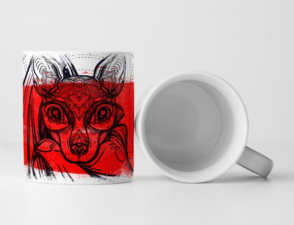 Paul Sinus Art EAU ZONE Motiv Spruch Tasse Geschenk