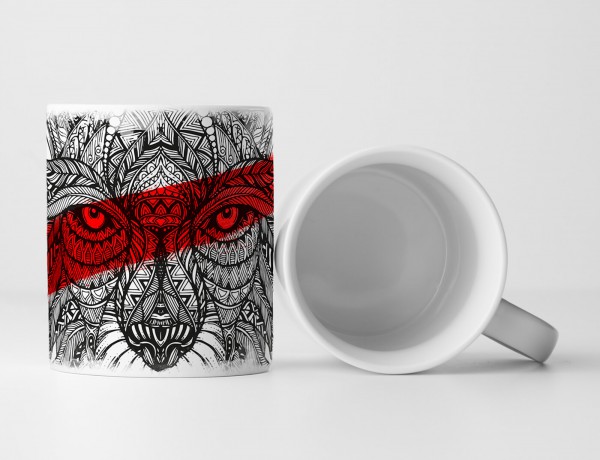 Paul Sinus Art EAU ZONE Motiv Spruch Tasse Geschenk