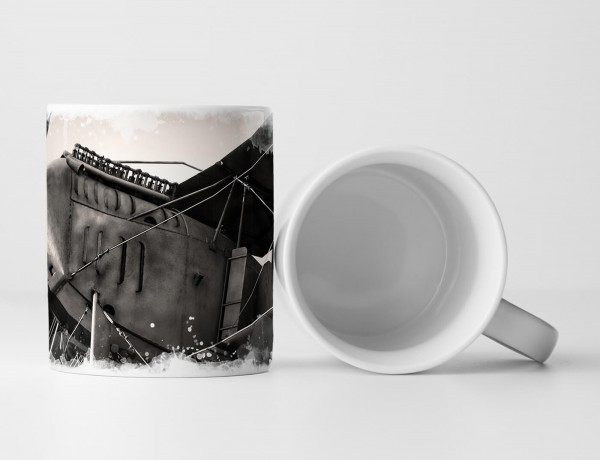 Paul Sinus Art Tasse Geschenk Künstlerische Fotografie – Retro Flugzeug