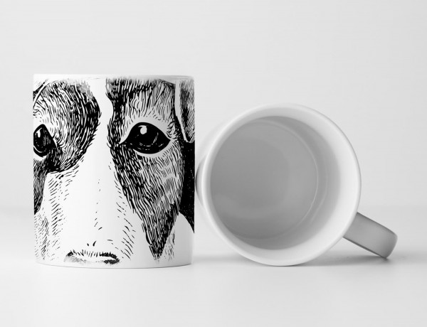 Paul Sinus Art EAU ZONE Motiv Spruch Tasse Geschenk