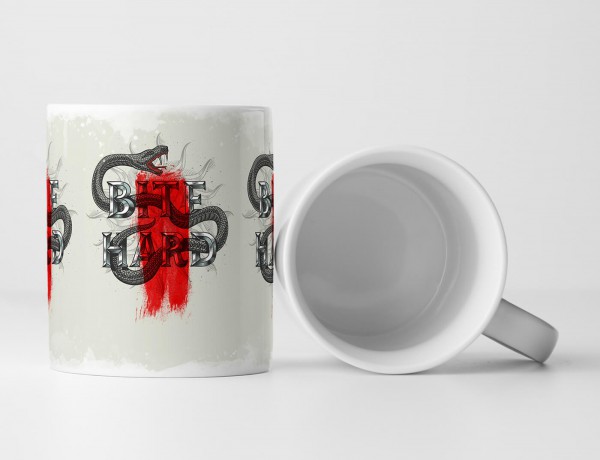 Paul Sinus Art EAU ZONE Motiv Spruch Tasse Geschenk