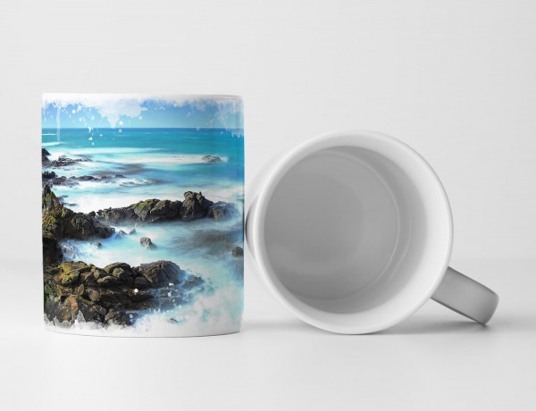 Paul Sinus Art Tasse Geschenk Landschaftsfotografie – Schönheit Neuseelands