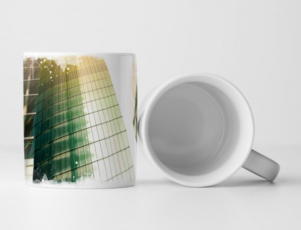 Paul Sinus Art Tasse Geschenk Architekturfotografie – Industrielle Architektur