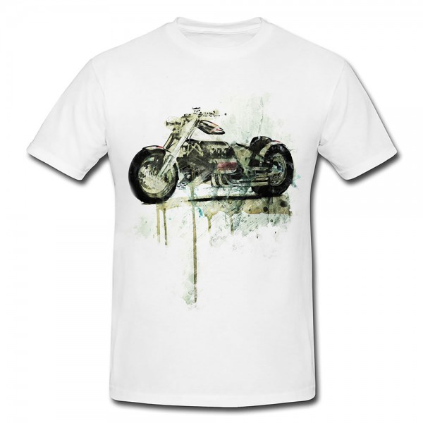 Paul Sinus Art Honda t4 Concept Premium Herren und Damen T-Shirt Motiv aus Paul Sinus Aquarell