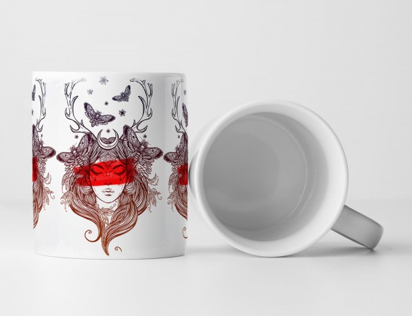 Paul Sinus Art EAU ZONE Motiv Spruch Tasse Geschenk