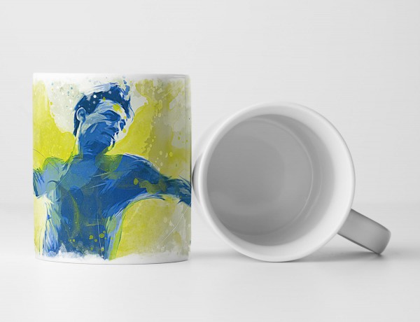 Paul Sinus Art Handball II Tasse als Geschenk, Design Sinus Art