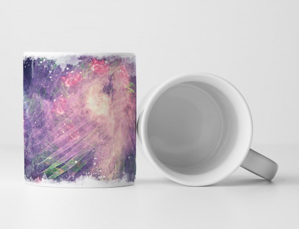 Paul Sinus Art Tasse Geschenk abstrakte Galaxie