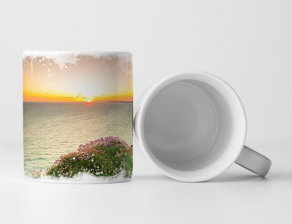 Paul Sinus Art Tasse Geschenk Landschaftsfotografie – Cliffs of Moher bei Sonnenaufgang