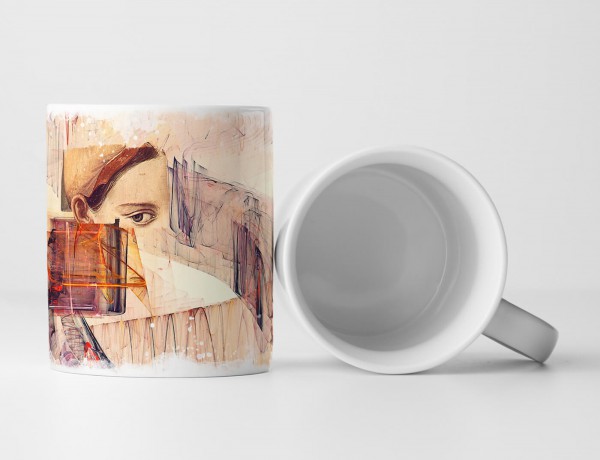 Paul Sinus Art Tasse modern Geschenkidee