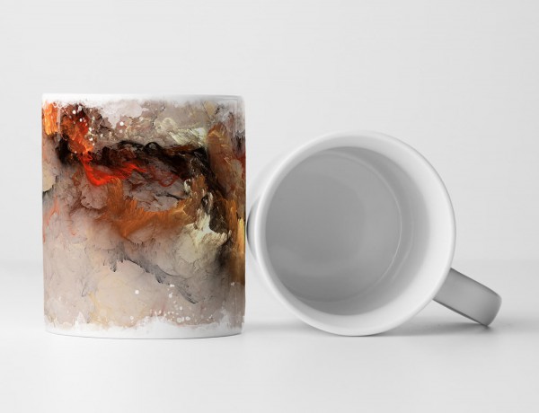 Paul Sinus Art Tasse Geschenk Bild Abstrakter Wolken mit Lichtdurchbruch