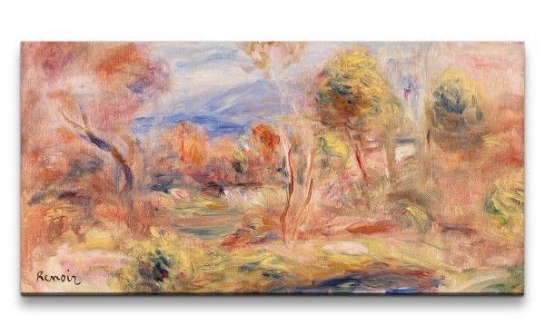 Paul Sinus Art Remaster 120x60cm Pierre-Auguste Renoir weltberühmtes Wandbild Impressionismus Glade Zeitlos