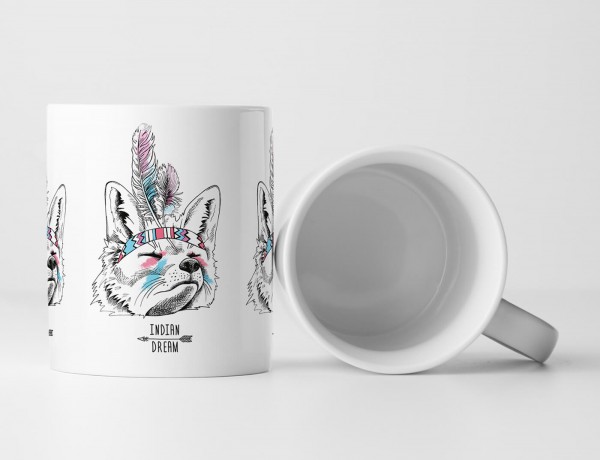 Paul Sinus Art EAU ZONE Motiv Spruch Tasse Geschenk