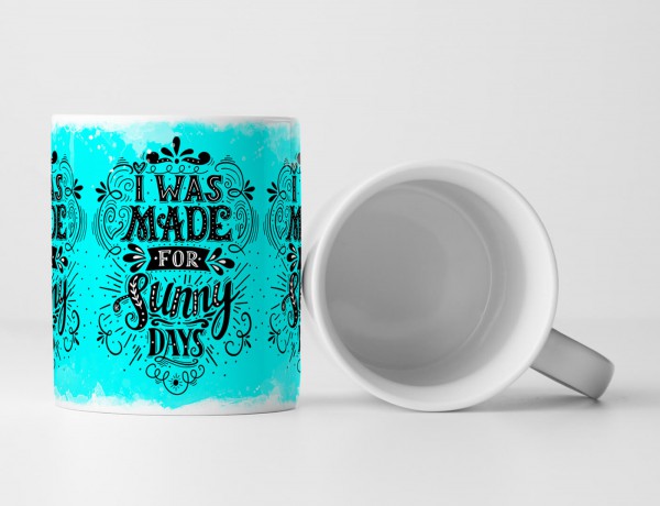 Paul Sinus Art EAU ZONE Motiv Spruch Tasse Geschenk