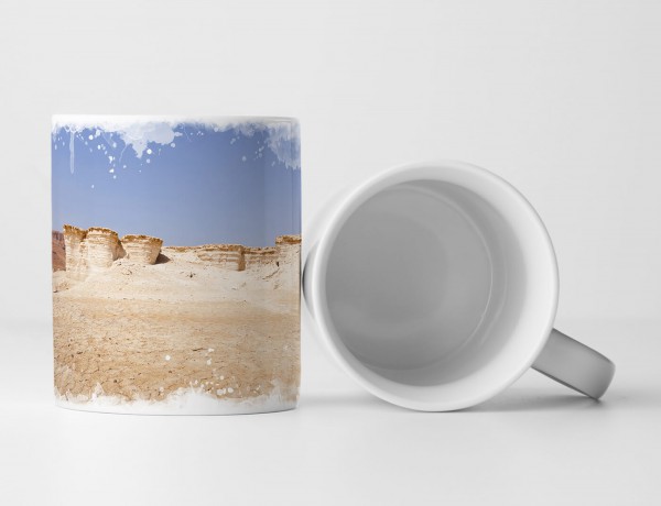 Paul Sinus Art Tasse Geschenk Landschaftsfotografie – Wüstenlandschaft