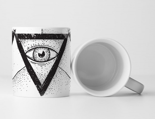 Paul Sinus Art EAU ZONE Motiv Spruch Tasse Geschenk