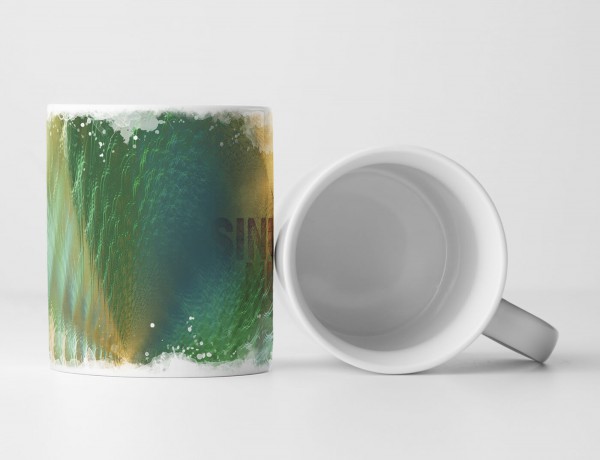 Paul Sinus Art Tasse modern Geschenkidee