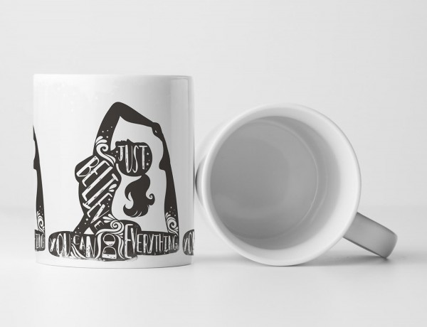 Paul Sinus Art EAU ZONE Motiv Spruch Tasse Geschenk