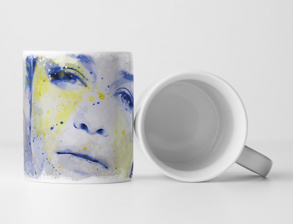 Paul Sinus Art Emilia Clarke III Tasse als Geschenk, Design Sinus Art