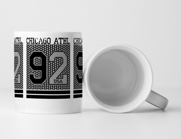 Paul Sinus Art EAU ZONE Motiv Spruch Tasse Geschenk