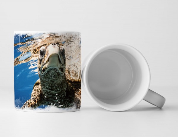 Paul Sinus Art Tasse Geschenk Meeresschildkröte – Tierfotografie