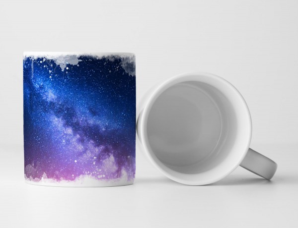 Paul Sinus Art Tasse Geschenk Fotografie – Milchstraße bei Nacht