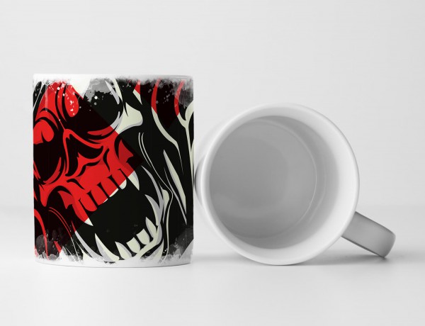 Paul Sinus Art EAU ZONE Motiv Spruch Tasse Geschenk