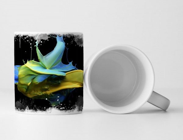 Paul Sinus Art Tasse Geschenk Künstlerische Fotografie – Fließende Farben