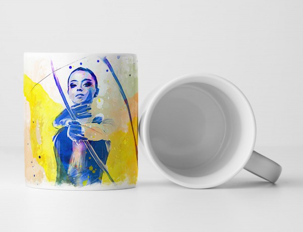 Paul Sinus Art Turnen V Tasse als Geschenk, Design Sinus Art