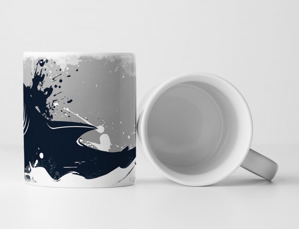 Paul Sinus Art EAU ZONE Motiv Spruch Tasse Geschenk