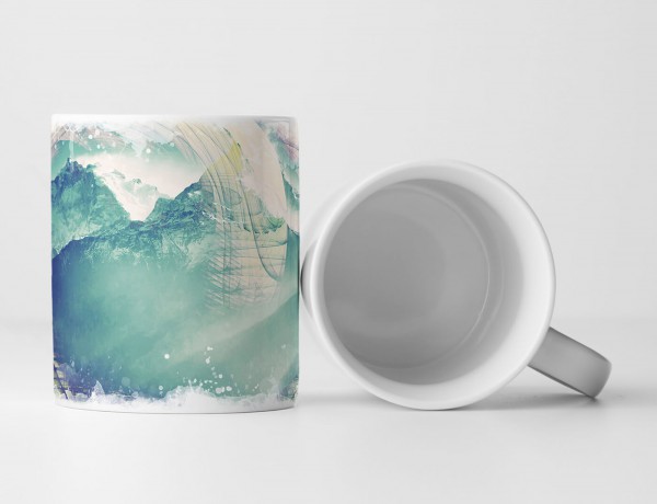 Paul Sinus Art Tasse modern Geschenkidee