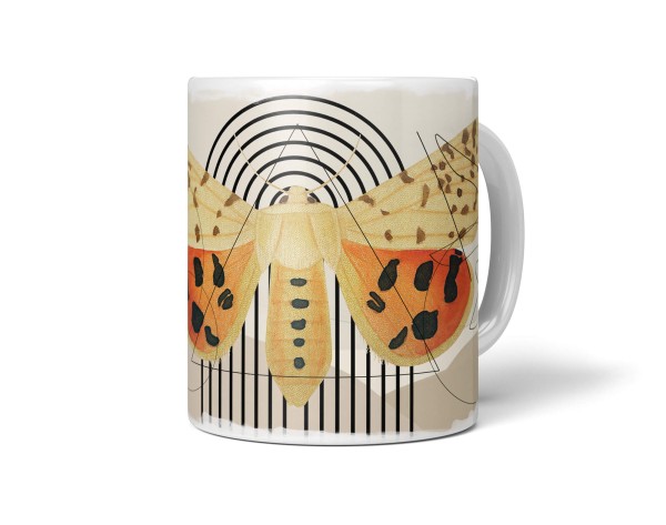 Paul Sinus Art Dekorative Tasse mit schönem Motiv schönem Design Schmetterling Hände Vintage