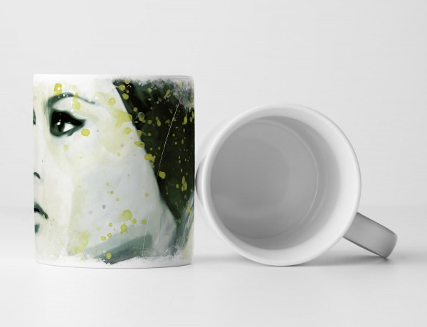 Paul Sinus Art Brigitte Bardot VI Tasse als Geschenk, Design Sinus Art