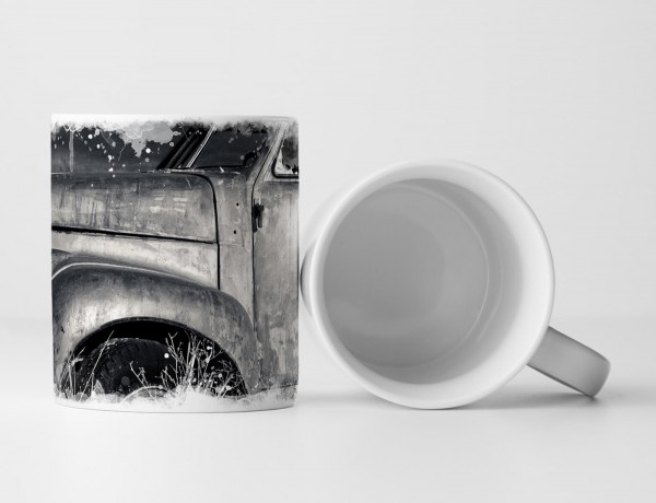 Paul Sinus Art Tasse Geschenk Fotografie – Alter Truck