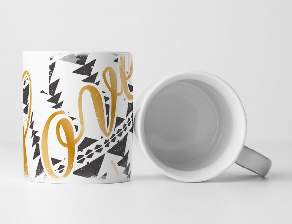 Paul Sinus Art EAU ZONE Motiv Spruch Tasse Geschenk