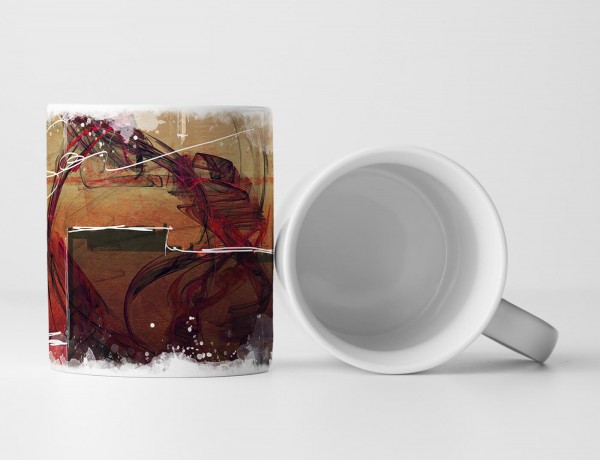 Paul Sinus Art Tasse modern Geschenkidee