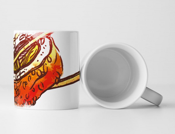 Paul Sinus Art EAU ZONE Motiv Spruch Tasse Geschenk