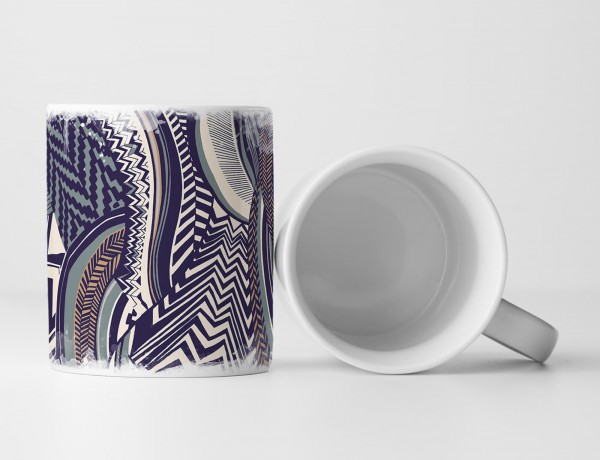 Paul Sinus Art EAU ZONE Motiv Spruch Tasse Geschenk