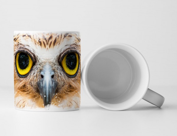 Paul Sinus Art Tasse Geschenk Tierfotografie - Eule