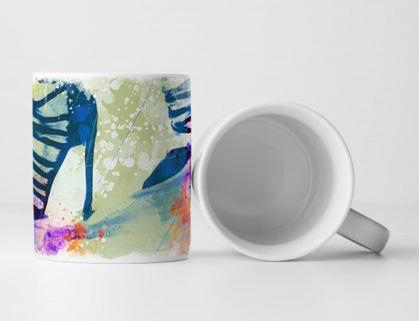 Paul Sinus Art High Heels Tasse als Geschenk, Design Sinus Art