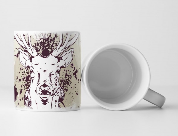 Paul Sinus Art EAU ZONE Motiv Spruch Tasse Geschenk