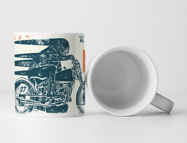 Paul Sinus Art EAU ZONE Motiv Spruch Tasse Geschenk