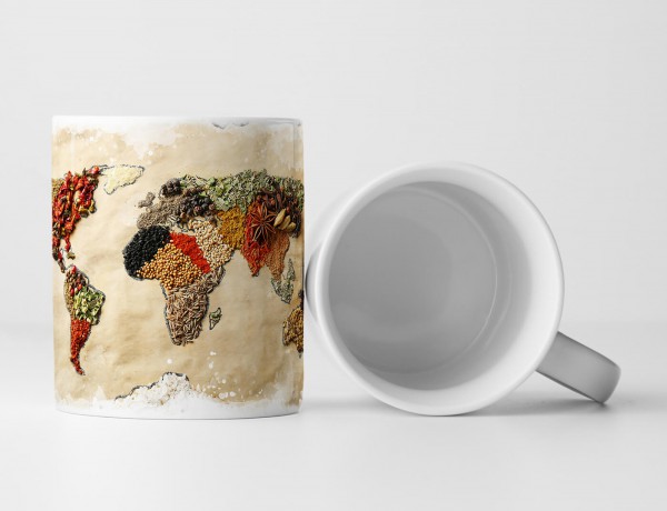 Paul Sinus Art Tasse Geschenk Food-Fotografie – Buntes Gemüse aus aller Welt