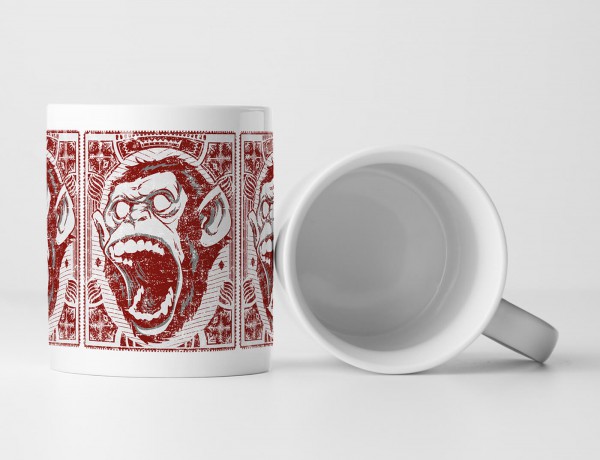 Paul Sinus Art EAU ZONE Motiv Spruch Tasse Geschenk