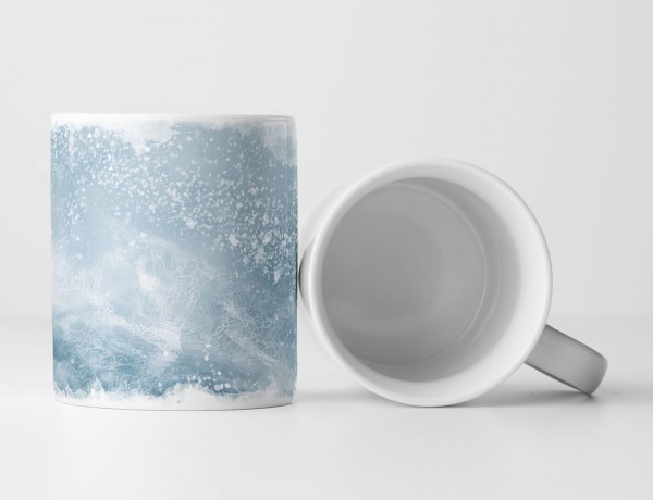 Paul Sinus Art Tasse Geschenk Künstlerische Fotografie – Eispartikel