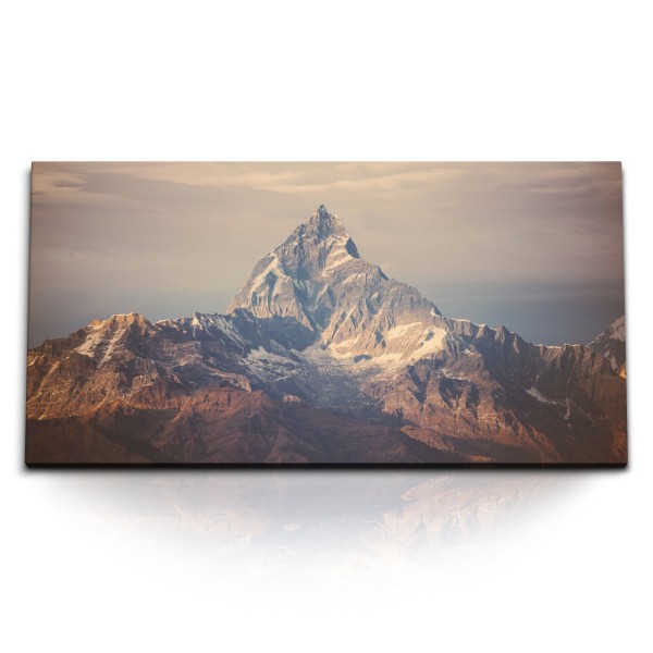 Paul Sinus Art Kunstdruck Bilder 120x60cm Himalaya Berge Berggipfel Gipfel Natur Nepal