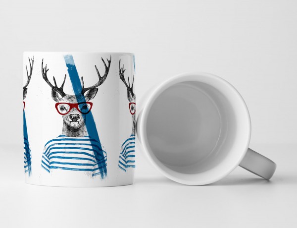 Paul Sinus Art EAU ZONE Motiv Spruch Tasse Geschenk