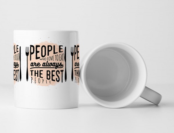 Paul Sinus Art EAU ZONE Motiv Spruch Tasse Geschenk