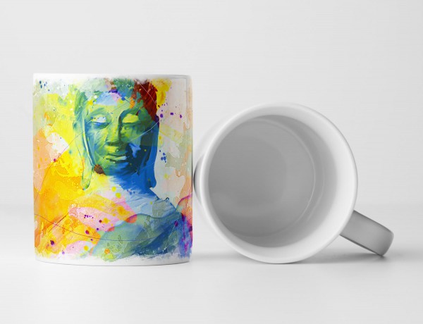 Paul Sinus Art Buddha I Tasse als Geschenk, Design Sinus Art