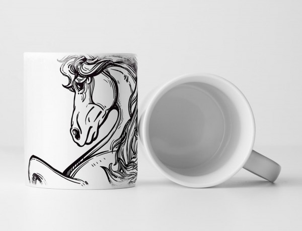 Paul Sinus Art EAU ZONE Motiv Spruch Tasse Geschenk