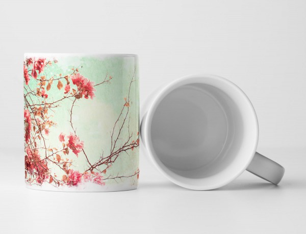 Paul Sinus Art Tasse Geschenk Naturfotografie – Vintage Kirschblüten